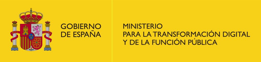 Logo de Ministerio para la Tranformación Digital y la Función Pública