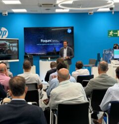 Jacobo presentando en Madrid