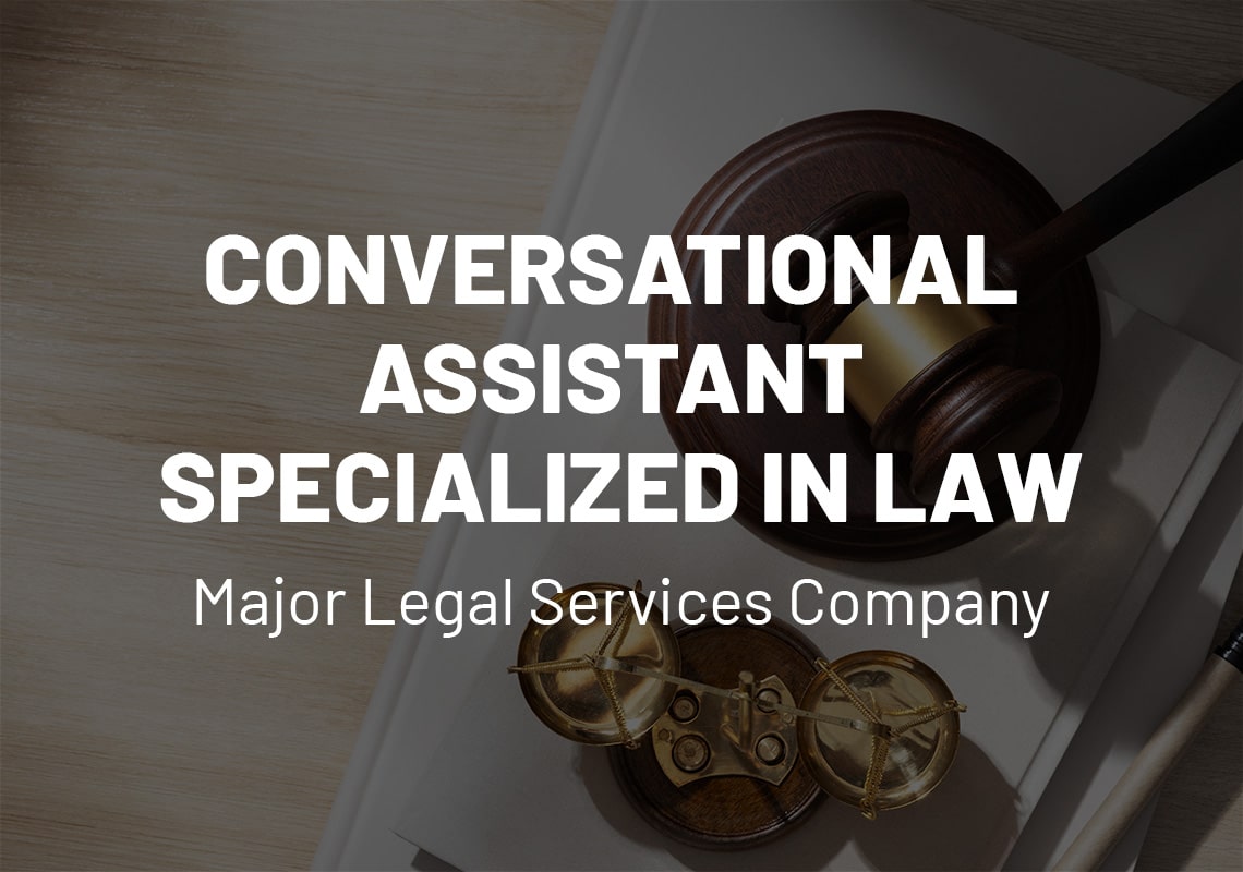 Major Legal Services Company Case Study