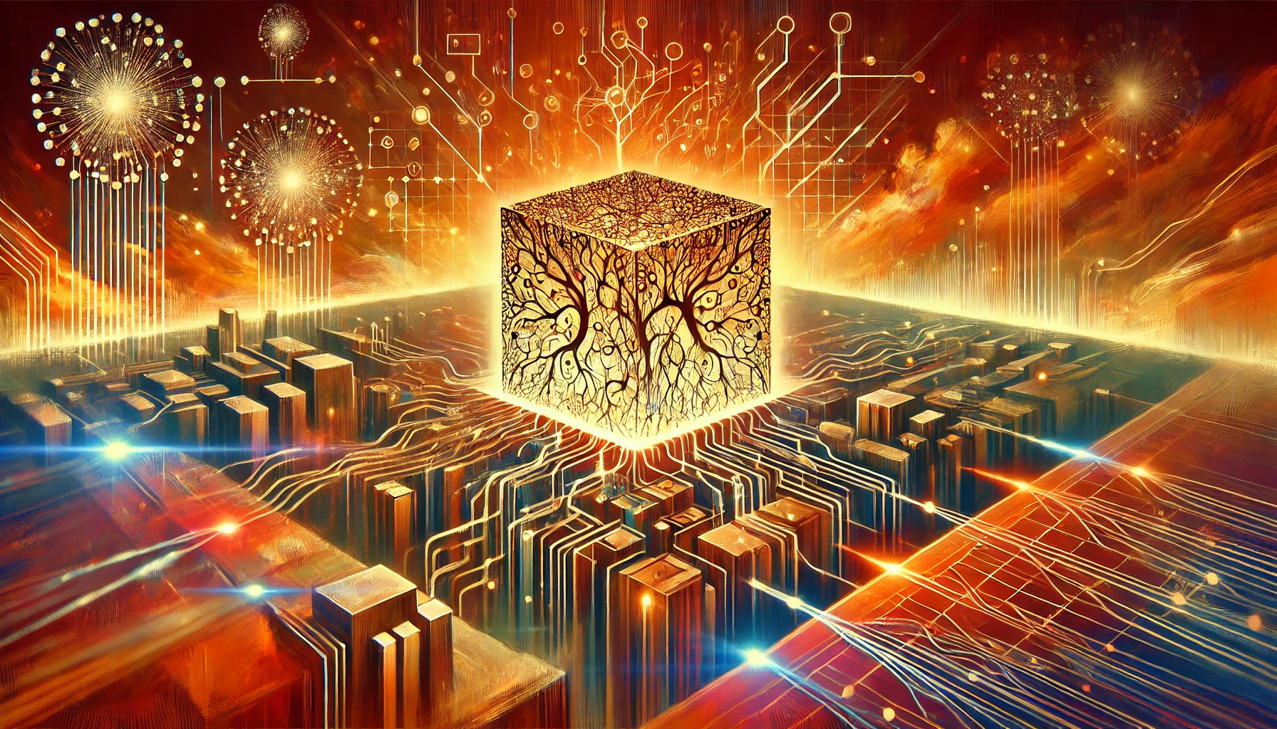 Imagen creada por Dall.e al solicitarle que ilustre el titulo de esta entrada de blog