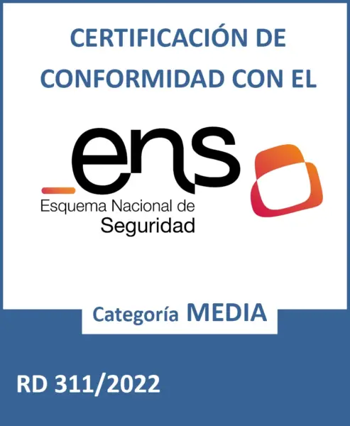 Atención inteligente 24/7 4 Certificación ens