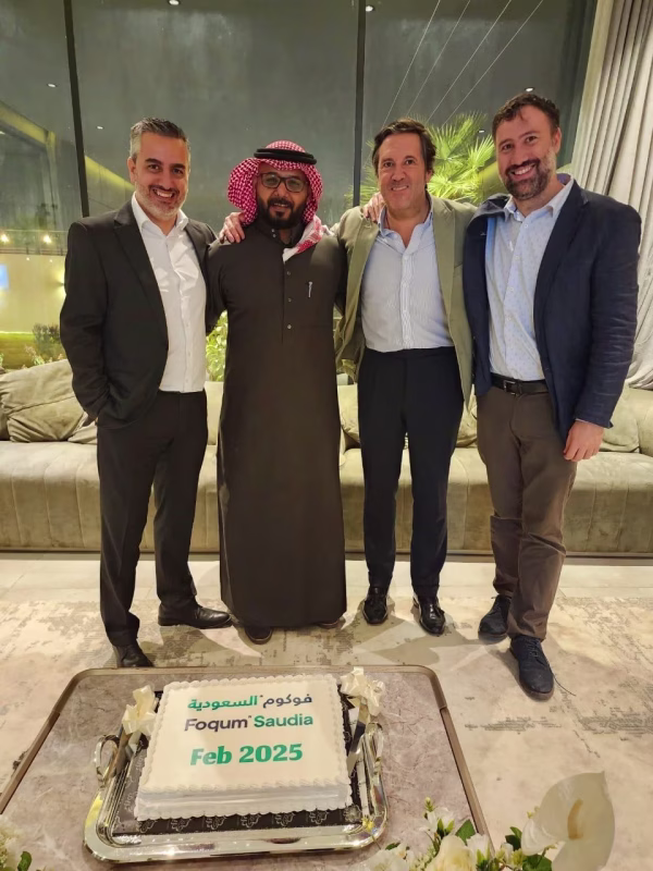 Foqum refuerza su presencia internacional con el lanzamiento de foqum saudia y su participación en leap 2025 6 Equipo foqum saudía