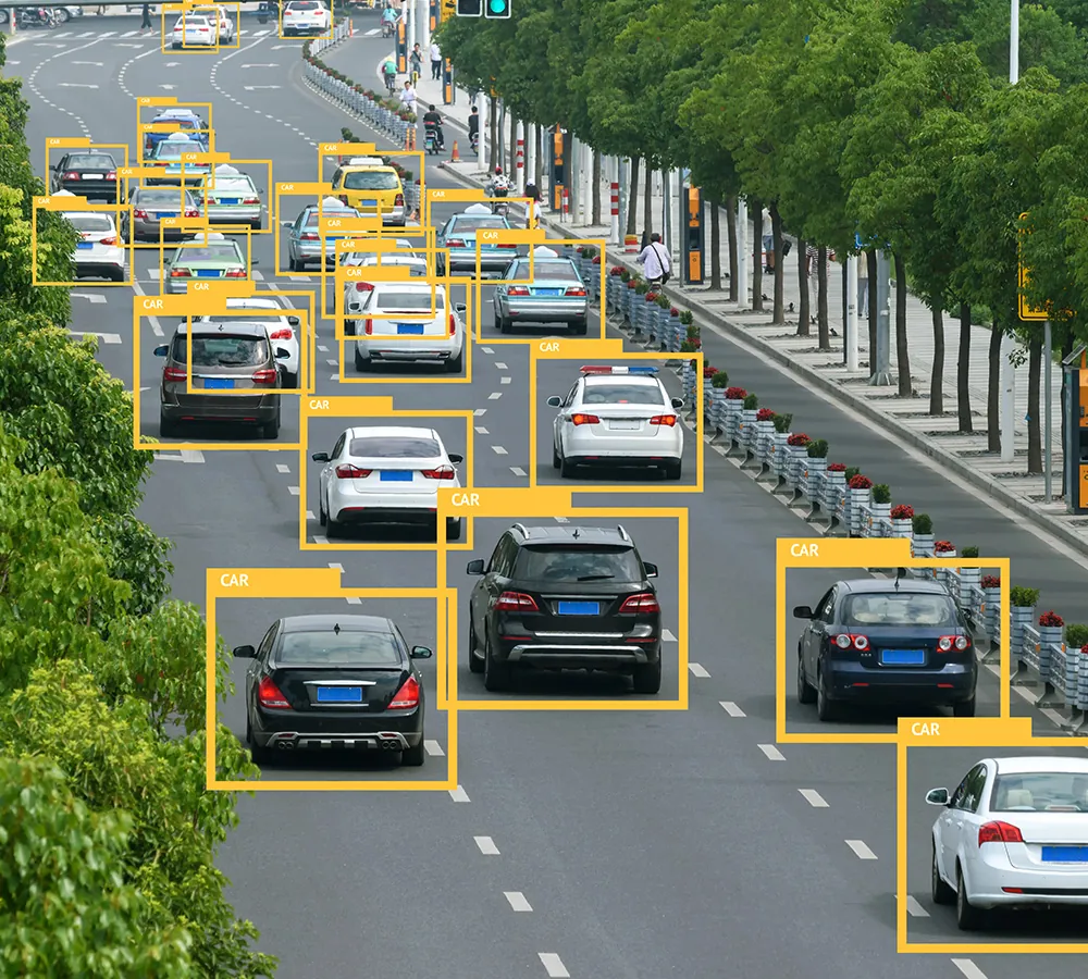 Detección inteligente de vehículos