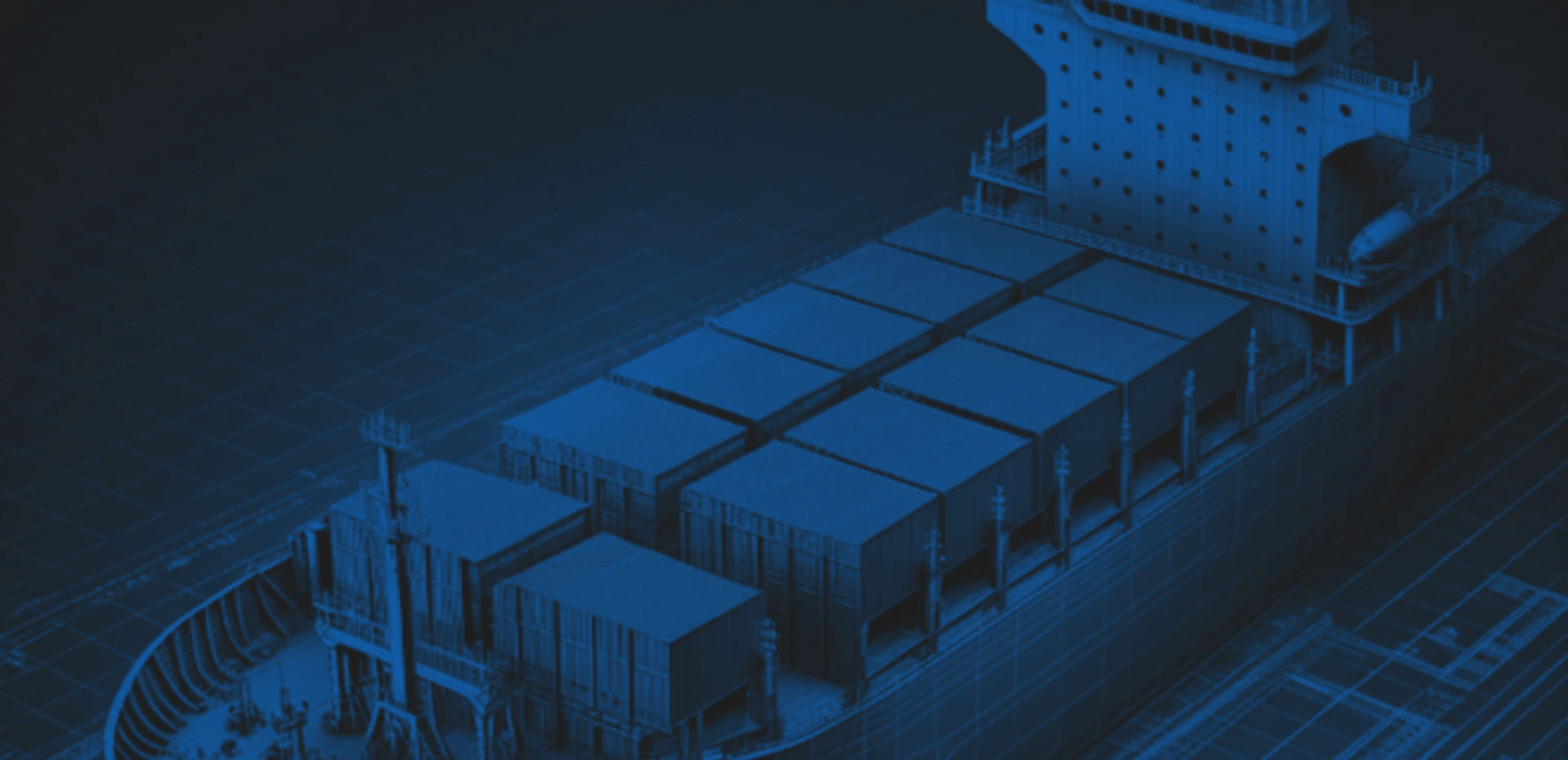 Ilustración de un gemelo digital para la industria naval